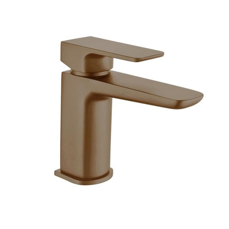 Aquarius Bathrooms Cloakroom Tap Brushed Bronze Aquarius Hydro Mini Mono Basin Mixer Tap with Waste
