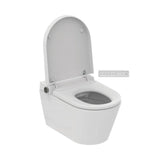 Ideal Standard Smart Toilet Ideal Standard i.life E Wall Hung Electronic Smart Toilet and Soft Close Seat