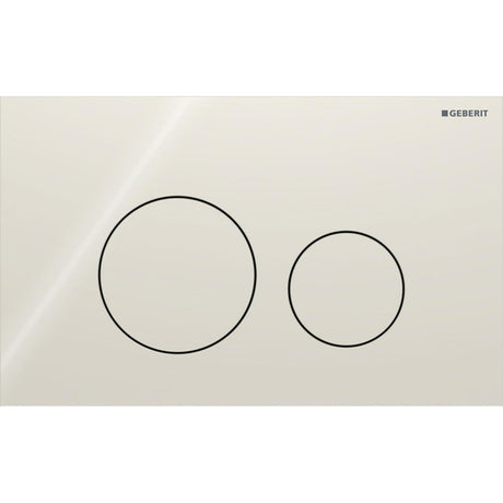 Geberit Flush Plate Sand Grey Glass Geberit Sigma Round Glass Flush Plate