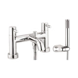 Crosswater Fusion Bath Shower Mixer with Kit in Chrome
