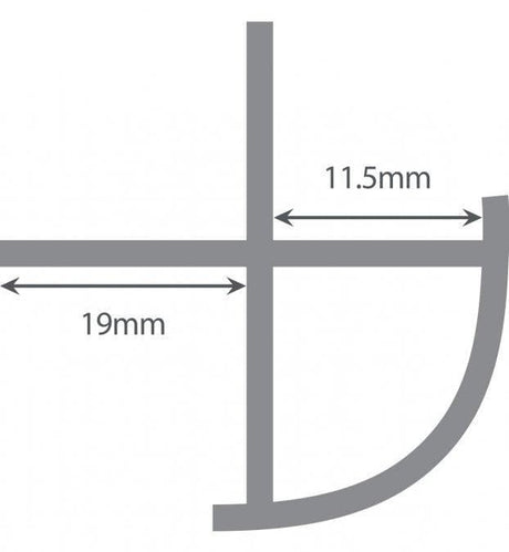Multipanel Wall Panel Multipanel Wall Profile - External Corner - Type B - 2450mm