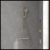 Villeroy & Boch Exposed Shower Valve Villeroy & Boch Universal Thermostatic Round Bar Shower Valve