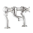 Crosswater Bath Mixer Chrome Crosswater Belgravia Crosshead Bath Filler Tap