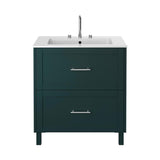 Heritage Floor Standing Vanity Unit Classic Green / 2 Heritage Lynton 800mm Floor Standing Unit with Basin