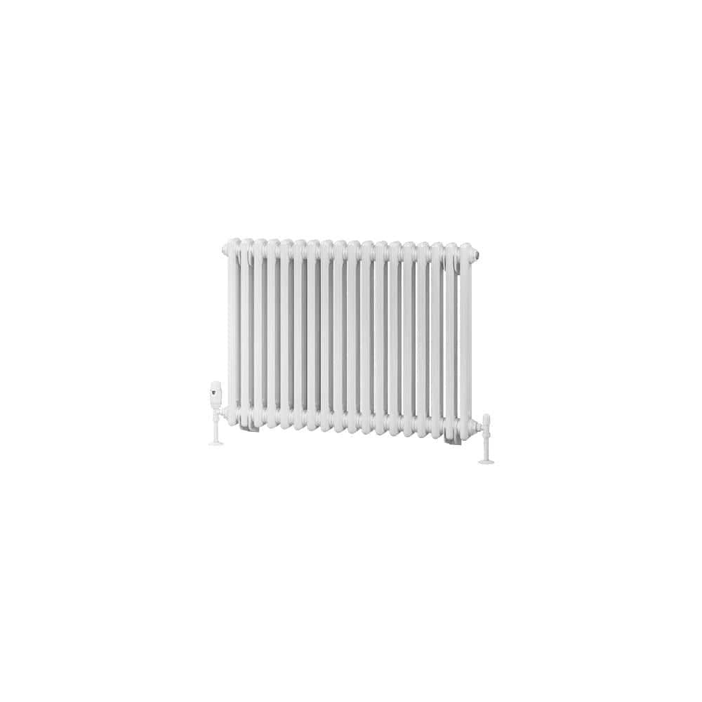 Eastbrook Column Radiator Eastbrook Rivassa Traditional 2 Column Radiator in Gloss White