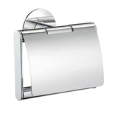 Smedbo Toilet Roll Holder Smedbo Dot Self-Adhesive Toilet Roll Holder with Cover