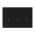Vitra Flush Plate Gloss Black VitrA Origin ABS Mechanical Flush Plate