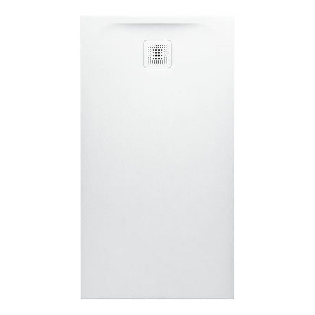 Laufen 1300 x 700mm / Drain on Short Side Laufen Marbond PRO Rectangular Tray with Waste in White