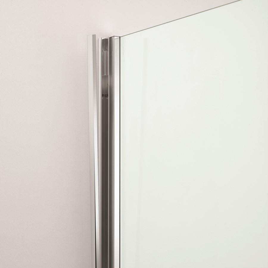 Crosswater Quadrant Shower Enclosure Crosswater Kai 6 Quadrant Single Door Shower Enclosure 900 x 900mm - Silver