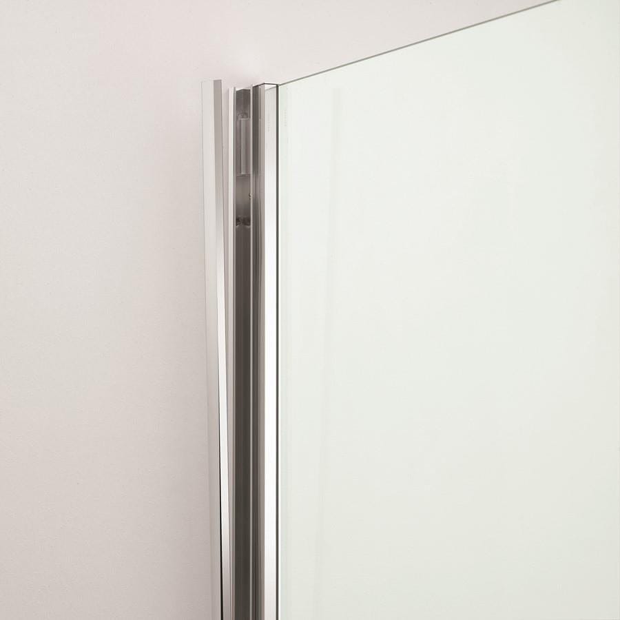 Crosswater Quadrant Shower Enclosure Crosswater Kai 6 Quadrant Single Door Shower Enclosure 900 x 900mm - Silver