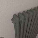 Eastbrook Column Radiator Eastbrook Rivassa Traditional 2 Column Radiator in Matt Anthracite