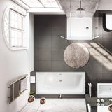 Kaldewei Double Ended Bath Kaldewei Cayono Duo Double Ended Steel Bath with Leg Set
