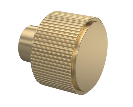 Aquarius Bathrooms Furniture Handle Brushed Brass / Fluted Round Knob Aquarius Leighton Furniture Handle