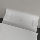 Villeroy & Boch Wall Hung Toilet Villeroy & Boch Hommage Traditional Wall Hung Toilet with Seat