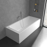 Villeroy & Boch Bath Shower Mixer Villeroy & Boch Architectura Square Wall Mounted Bath and Shower Mixer Tap