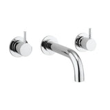 Crosswater Wall Mounted Bath Tap Crosswater MPRO Wall Mounted 3 Hole Bath Filler Tap