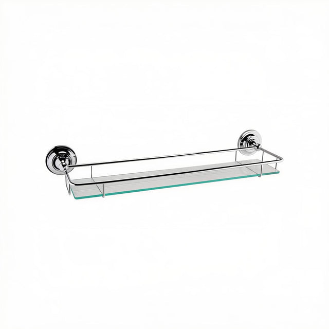 Aquarius Bathrooms Shelf Aquarius Blenheim Traditional Gallery Shelf in Chrome