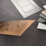 Geberit Flush Plate Geberit Sigma Round Stainless Steel Flush Plate