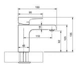 Villeroy and Boch Cloakroom Tap Villeroy & Boch Liberty Single Lever Mini Basin Mixer