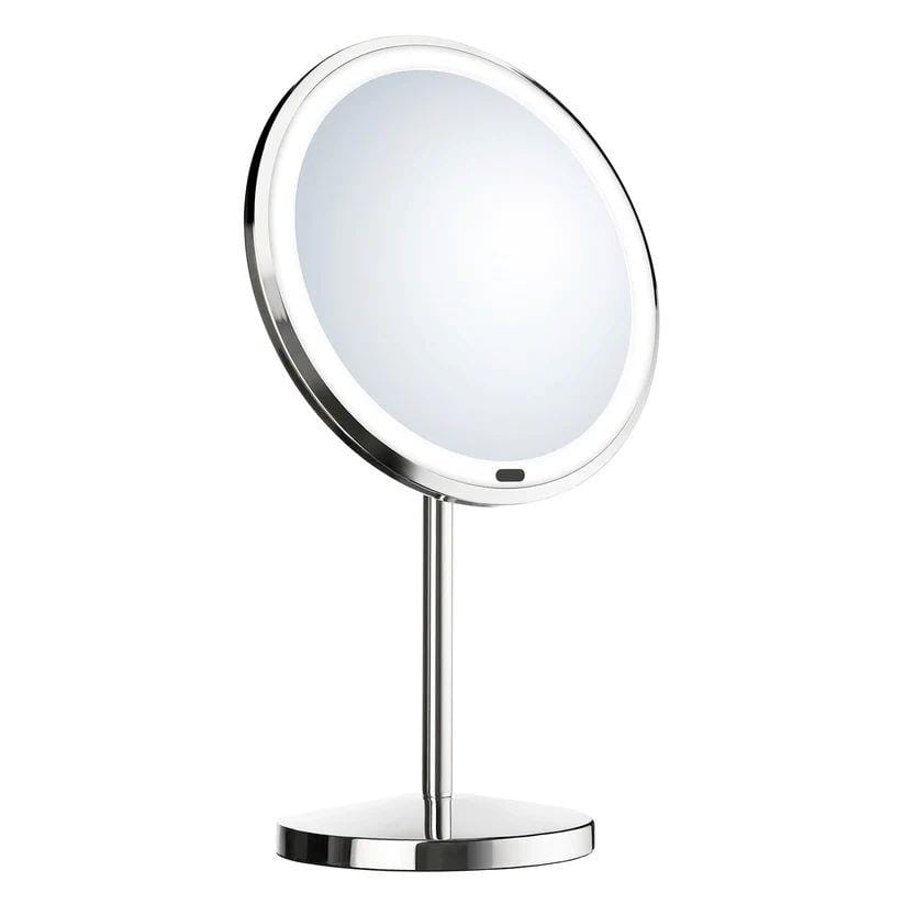 Smedbo Cosmetic and Shaving Mirror Smedbo Beslagsboden Glow Freestanding LED Magnifing Mirror