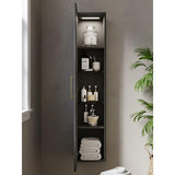 Saneux Storage Unit Saneux Hyde Tall Wall Mounted Storage Unit with Reversible Door