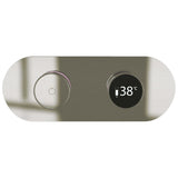 TED Exposed Shower Set TED Togo Oval BubbleSpa® Complete 2 Outlet Digital Shower Kit with Wireless Button