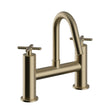 Heritage Bath Mixer Brushed Brass Heritage Salcombe Bath Filler Tap