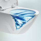 Villeroy & Boch Back to Wall Toilet Villeroy & Boch Architectura Back to Wall Rimless Toilet with TwistFlush and Soft Close Seat