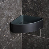 Miller Basket Miller Signature Corner Shower Basket in Matt Black