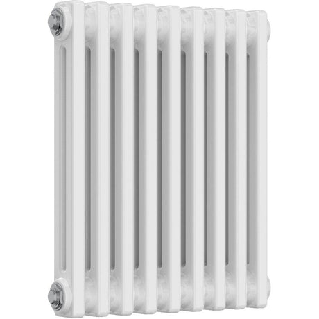 Aquarius Bathrooms Column Radiator 500mm x 425mm Aquarius Foundry Horizontal 2 Column Radiator in White