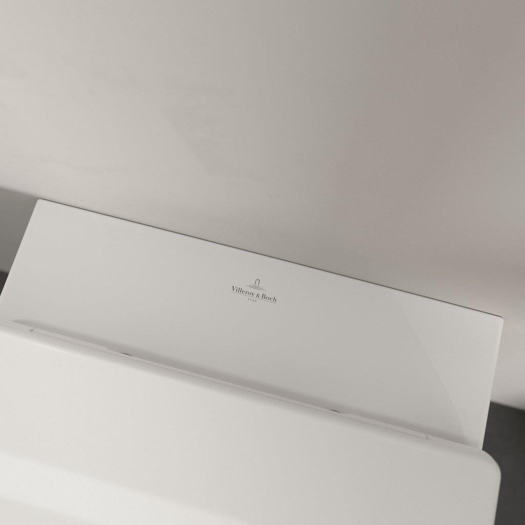Villeroy & Boch Back to Wall Toilet Villeroy & Boch Architectura Back to Wall Rimless Toilet with TwistFlush and Soft Close Seat