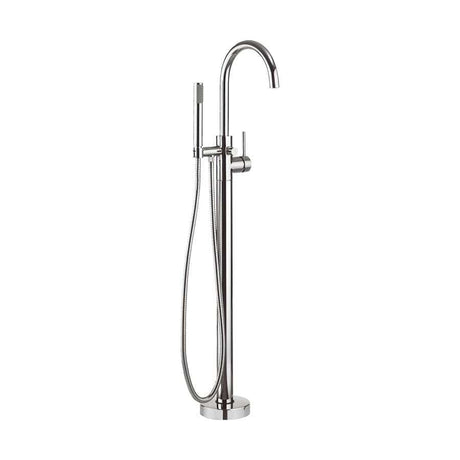Crosswater Freestanding Bath Filler Crosswater Fusion Floor Standing Bath Shower Mixer with Kit in Chrome