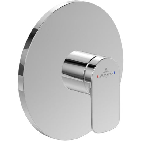 Villeroy & Boch Concealed Shower Valve Villeroy & Boch O.novo 1 Outlet Single Lever Trim Set in Chrome