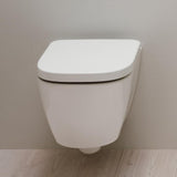 Laufen Meda Wrapover Soft Close, Quick Release Toilet Seat