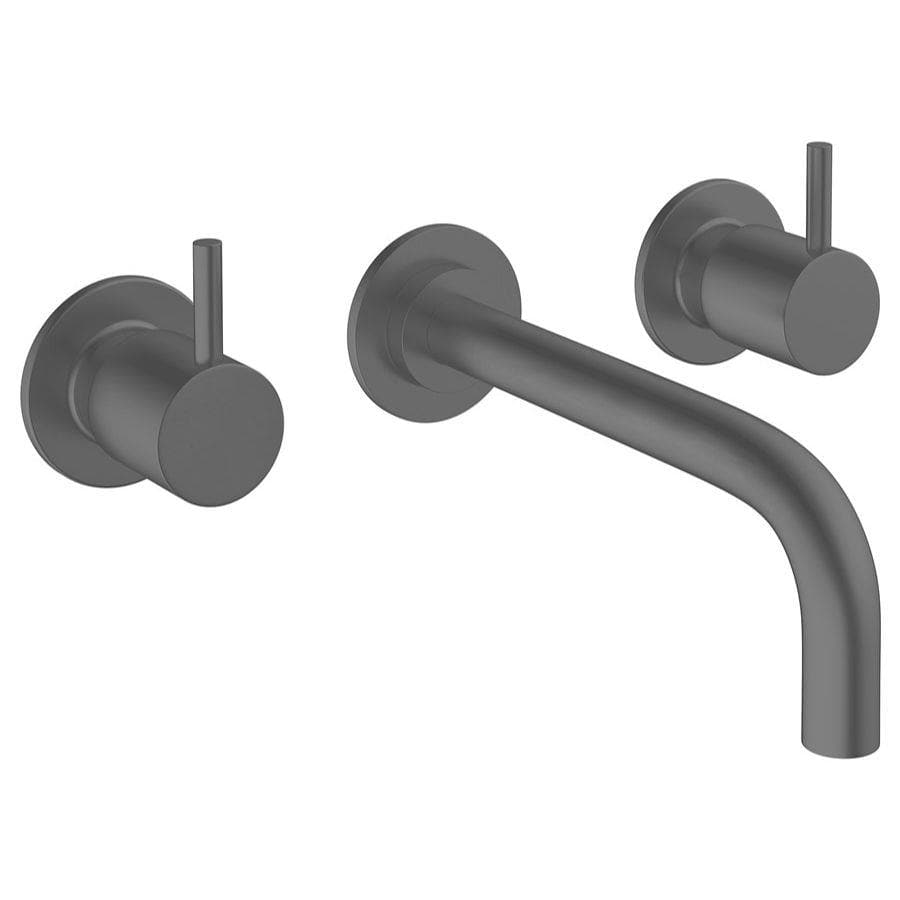 Crosswater Wall Mounted Basin Tap Crosswater MPRO Wall Mounted 3 Hole Basin Mixer Tap
