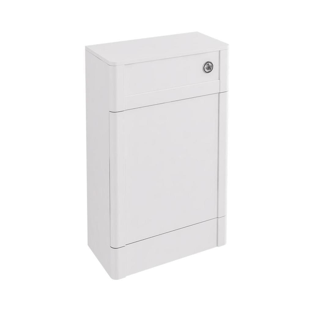 Eastbrook WC Back To Wall Unit Matt White Easbrook Hardwick WC Unit - 500mm Wide
