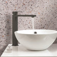 Crosswater Tall Basin Tap Matt Black Crosswater Verge Tall Mono  Basin Mixer Tap