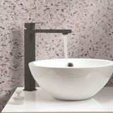 Crosswater Tall Basin Tap Matt Black Crosswater Verge Tall Mono  Basin Mixer Tap