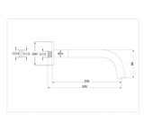 JTP Bath Spout JTP VOS Bath/Basin Spout