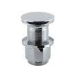 Crosswater Basin Waste Crosswater Unslotted Click Clack Basin Waste in Chrome