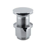 Crosswater Basin Waste Crosswater Unslotted Click Clack Basin Waste in Chrome