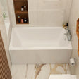 Aquarius Single Ended Bath 1600 x 700mm Aquarius Aaron Single Ended Reinforced Bath