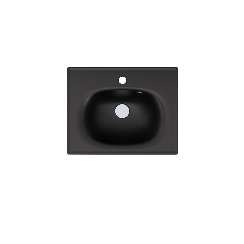 Imex Croma Floor Standing Double Door 500mm Vanity Unit with 1 Tap Hole Basin