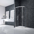 UK Bathroom Store Merlyn Ionic Essence Framed 2 Door Quadrant Shower Enclosure in Chrome