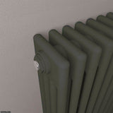 Eastbrook Rivassa Traditional 4 Column Radiator in Matt Anthracite