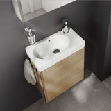 Roca Cloakroom Vanity Unit Roca Mini 450mm Wall Mounted Cloakroom Vanity Unit with Basin