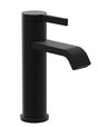 Villeroy & Boch Mono Basin Tap Matt Black Villeroy & Boch Dawn Single Lever Basin Mixer Tap with Curved Spout