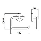 JTP Toilet Roll Holder JTP VOS Classic Toilet Roll Holder