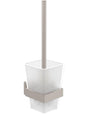 Villeroy & Boch Toilet Brush Brushed Nickel Matt Villeroy & Boch Elements - Striking Toilet Brush Set