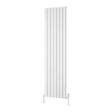 Reina Panel Radiator 1800 x 520mm / White Reina Piatto Single Vertical Panel Central Heating Radiator